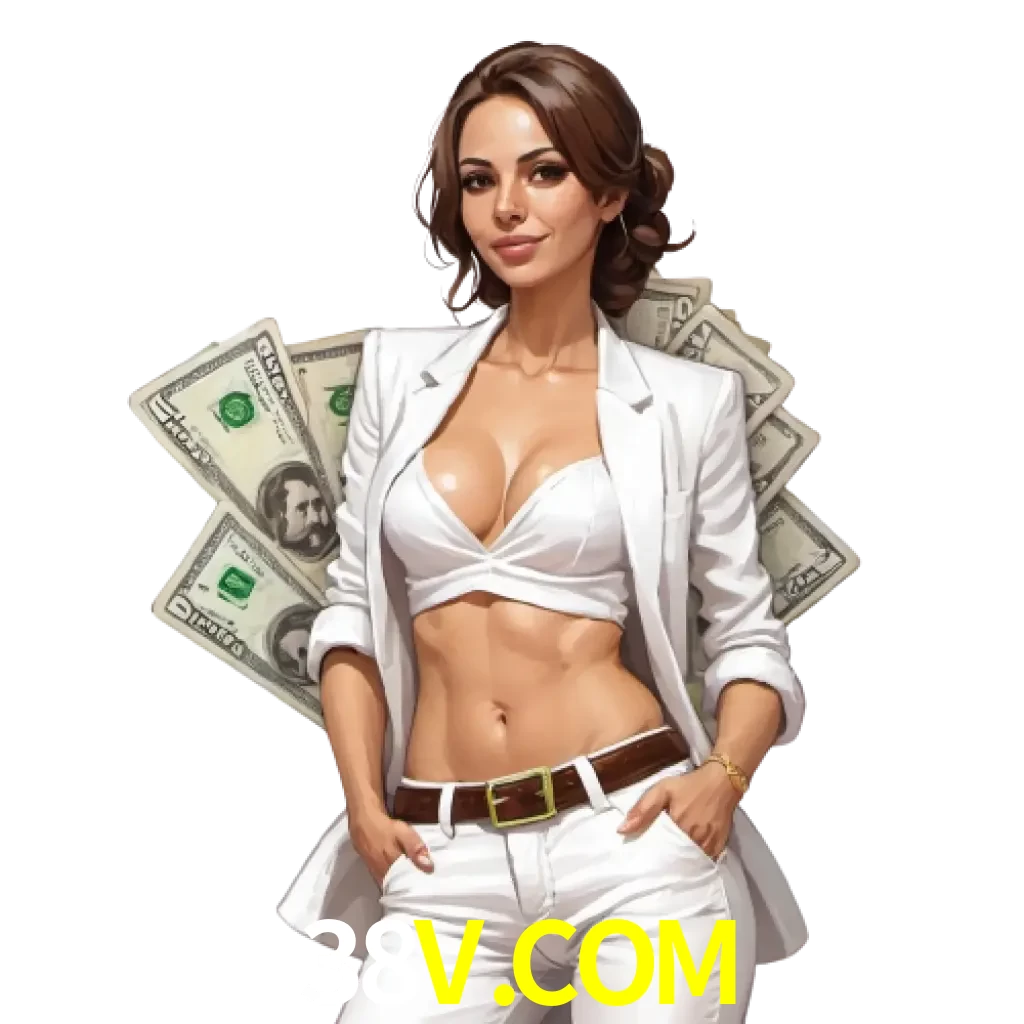 woman with money playing in 38v bet casino
